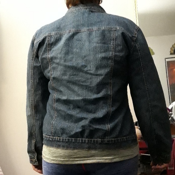 Decal Jewelled Jean Jacket - Picture 6 of 6